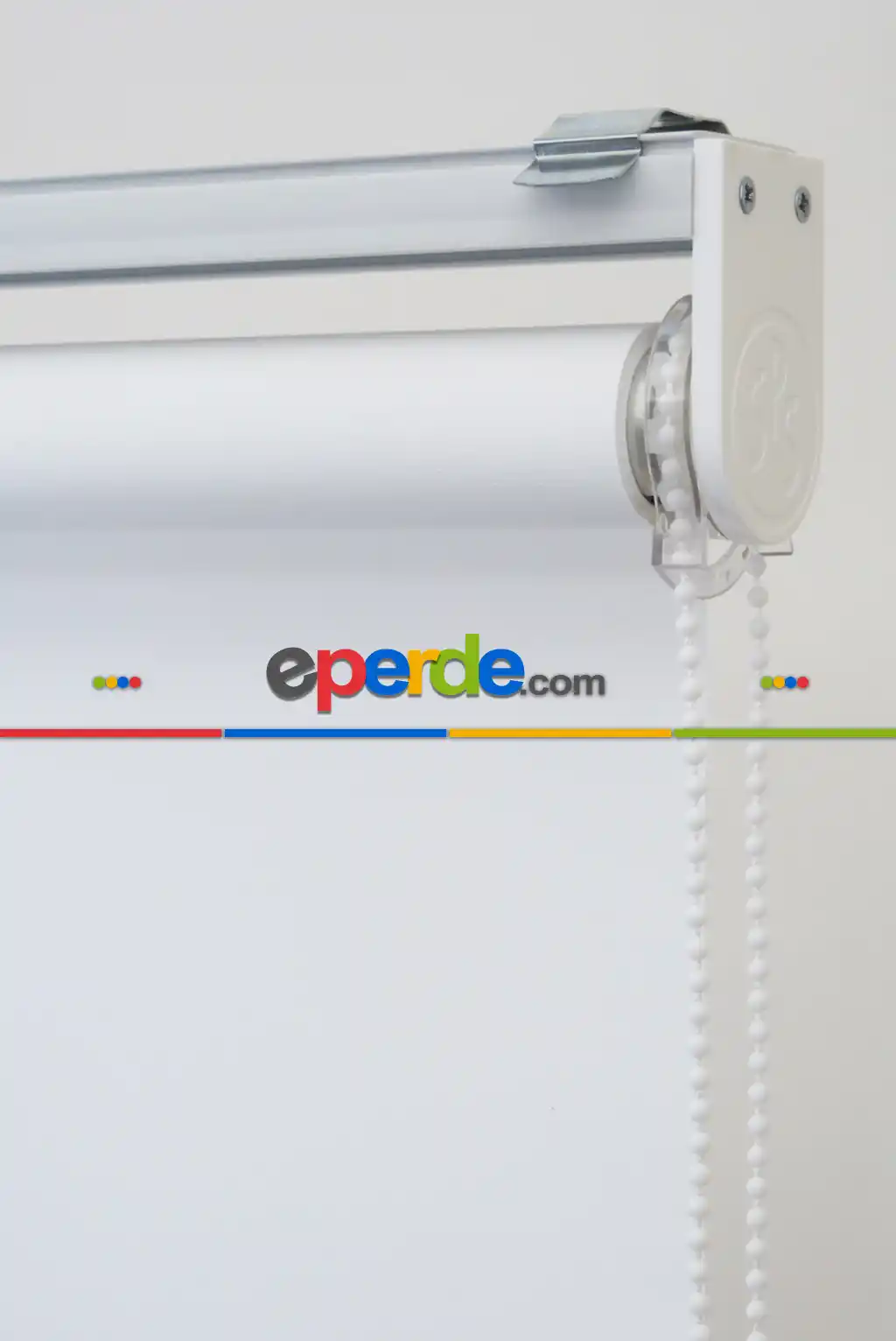 Stor Perde Pvc Yıkanabilir Seri Beyaz- Beyaz