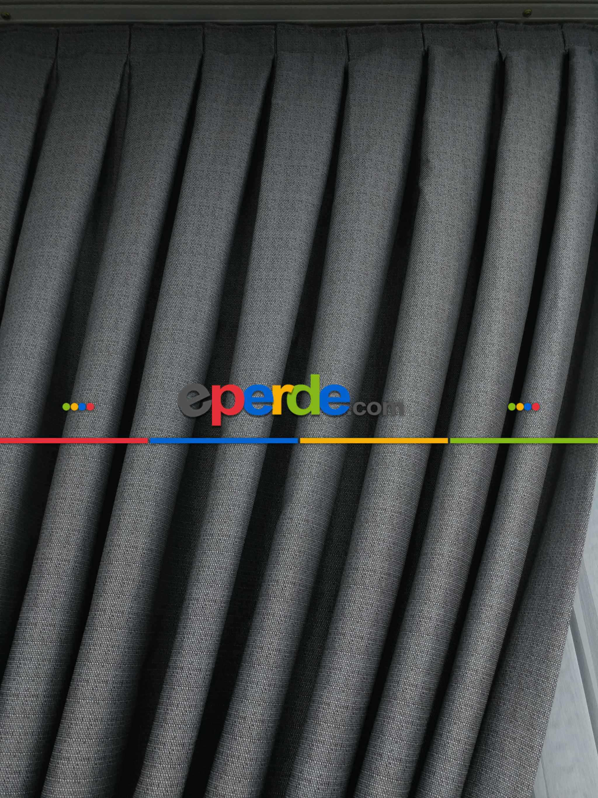 Bordo Rengi Pano Fon Perde (150)- Bordo » Eperde
