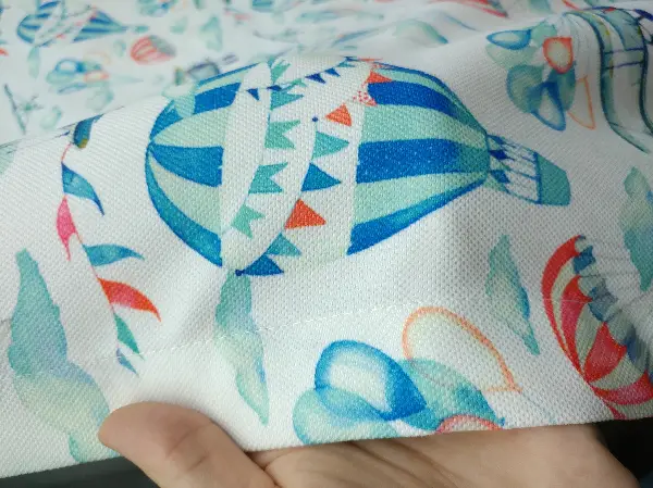 Bebek Odası Fon - Uçak Desenli Fon Perde K679 Kumaşı Kalındır Duck Bezi Değildir.- Mavi