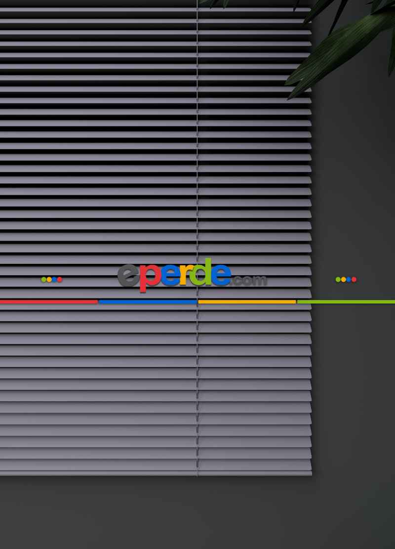 Mutfak - 1. Kalite Lila- Alüminyum Jaluzi Perde - 25mm Kalınlığında