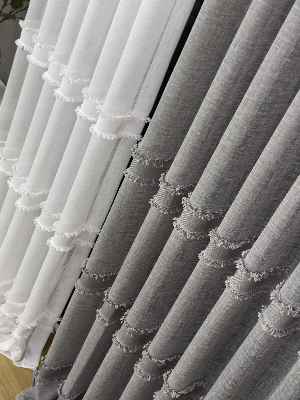 Antrasit Gri Tül Perde