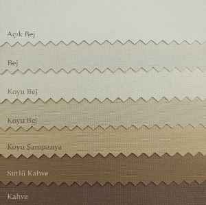 Yatak Odası Stor Perde - Düz Stor Perde Pvc Pastel Serisi - Yıkanabilir Stor- Siyah-yeşil-mavi-gri-füme-antrasit-kırmızı-krem-bej-ekru-kahve-çok Renkli-camel