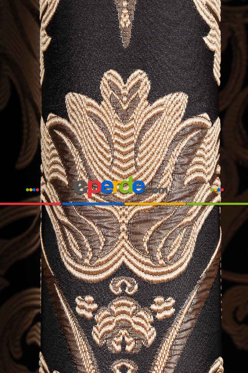 Salon Fon Perde - Divan Jakar Dokuma Fon Perde