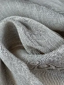 Vizon Kahve Keten Düz Tül Perde - Ağır Gramajlı Premium