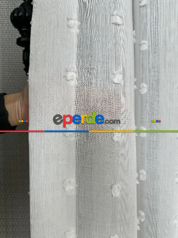 Salon - Tül Perde, Premium Seri, Kurşunlu Tül