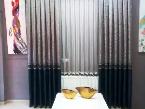 Brillant Pano Fon Perde Orjinal Brillant Gallery Liva Boner Serisi 1. Kalite- Petrol Mavisi