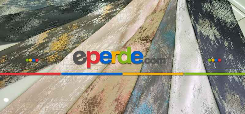 Taç River Varak Pano Fon Perde 70cm X 290cm 