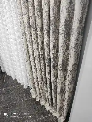 Jakarlı Fon Perde- Çok Renkli 2