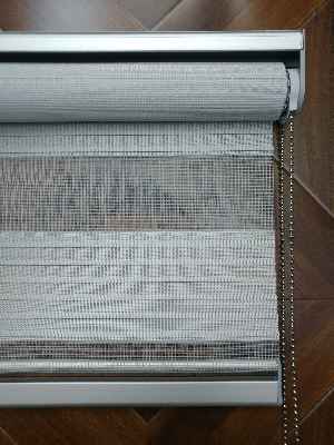 Gri Perle Home Düz Zebra Perde