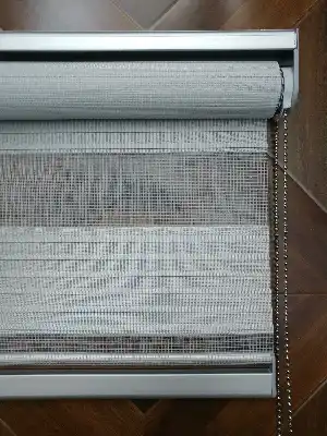 Gri Perle Home Düz Zebra Perde