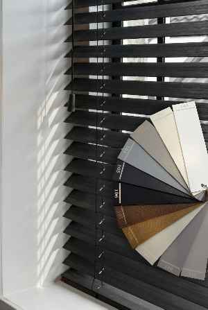 Gerçek Ahşap Jaluzi Perde - 11 Renk