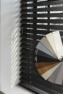 Mutfak - Gerçek Ahşap Jaluzi Perde - 9 Renk