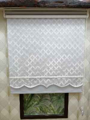 Çifli Sistem Tül Ve Stor Perde Bdz ( 803 )- Beyaz