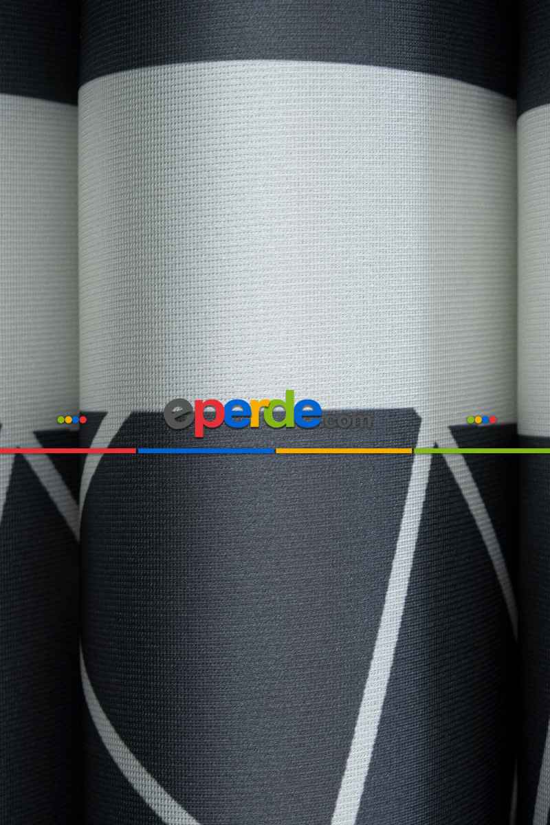 Lens Akıllı Dikey Tül Perde Koza-32- Çok Renkli 2