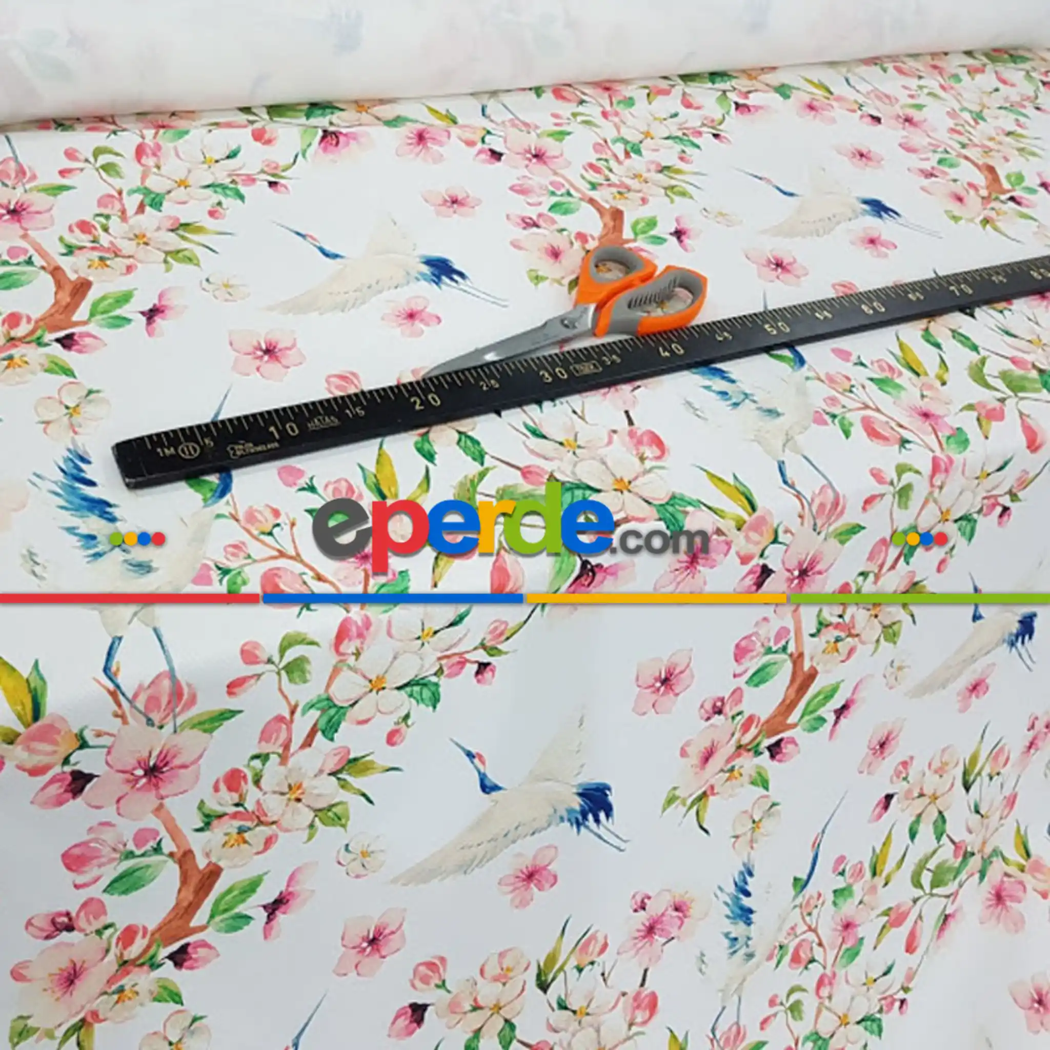 Mutfak Fon Perde- Beyaz