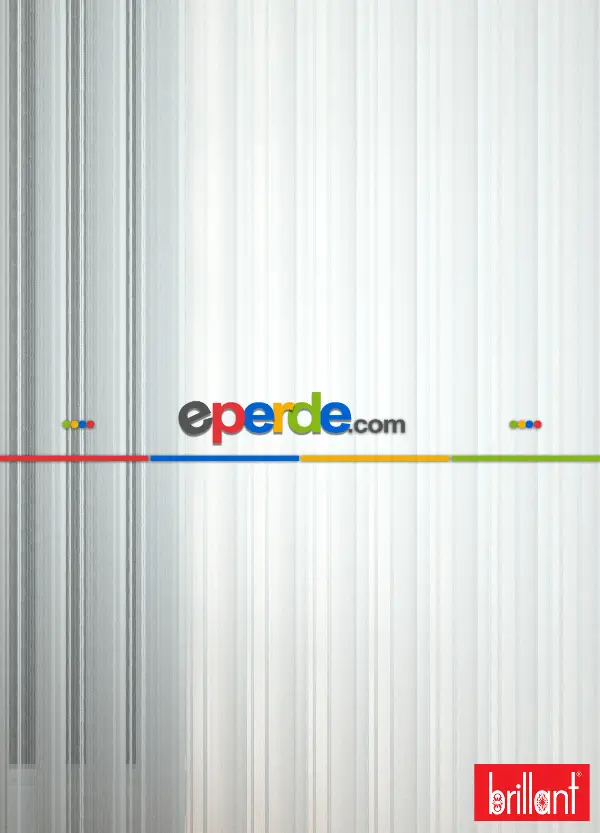 Brillant Akıllı Tül Perde Beyaz Renkli Tül Dikey Zebra Perde Düz 1. Kalite