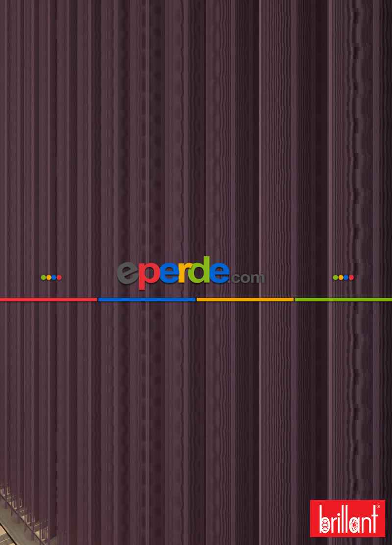 Brillant Akıllı Tül Perde Fuşya Renkli Tül Dikey Zebra Perde Düz 1. Kalite