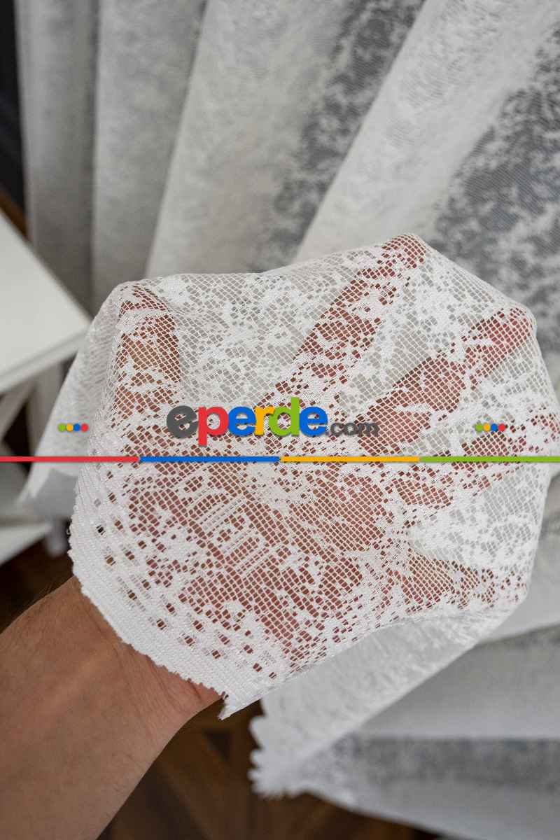 Brillant Örme Karlı Tasarım Model Tül