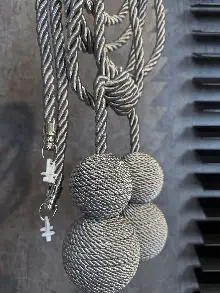 Gri Braçol Perde Bağı