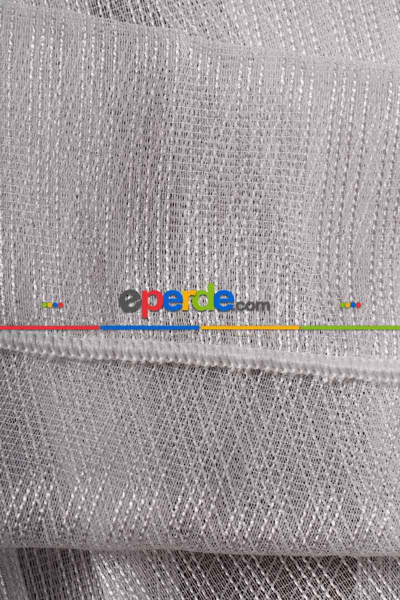 Çelik Armür Düz Tül Perde Akdz 994