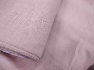Modern Keten Tül Perde - Pudra Pembe L- Pembe Pudra Pembe