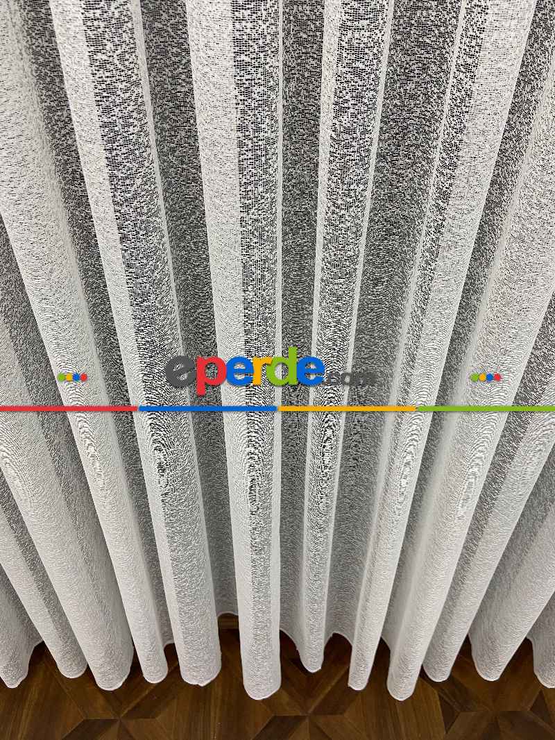 Mutfak - Fransız Dantel 2021 Tül Perde- Ekru