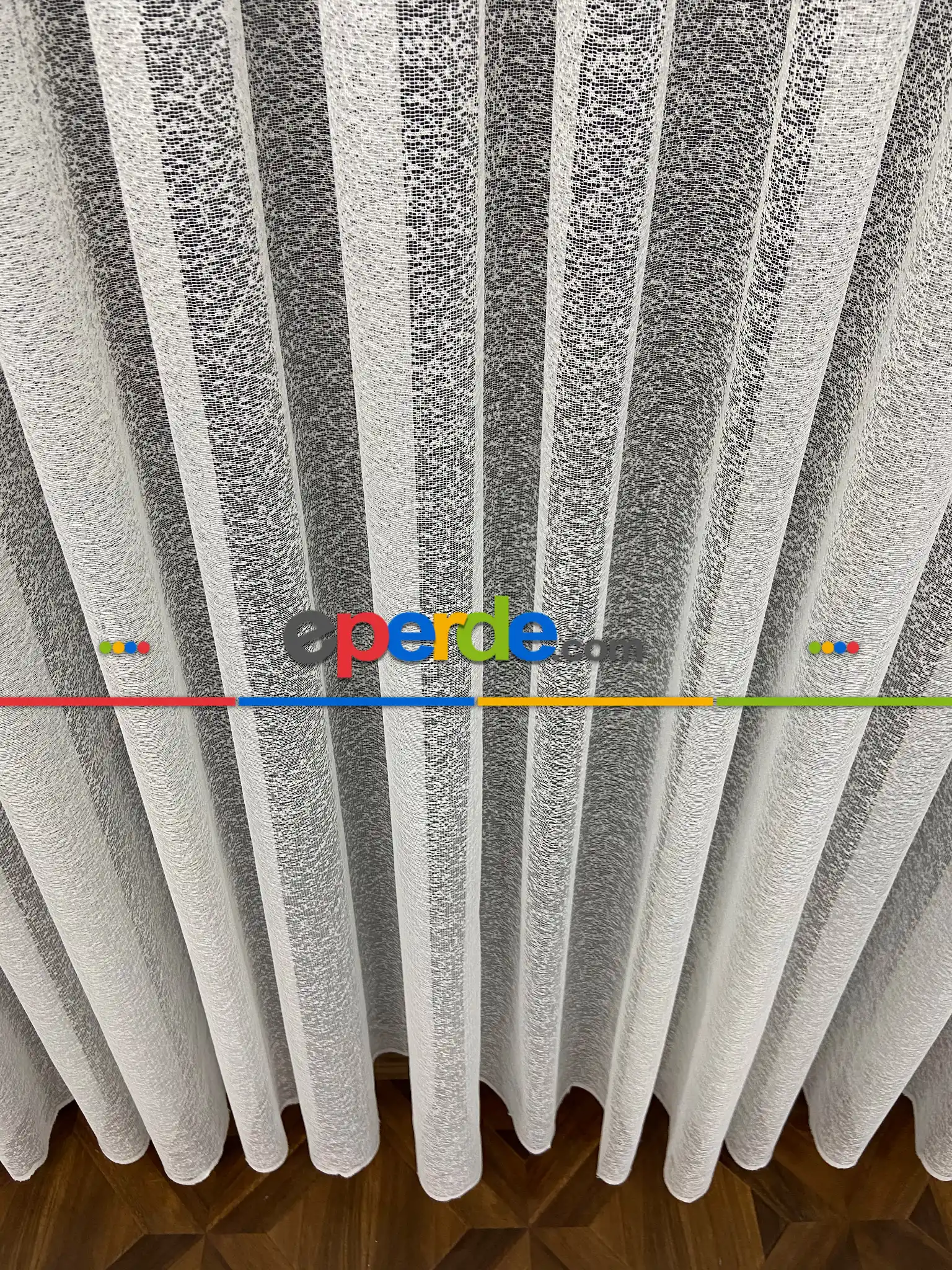 Mutfak - Fransız Dantel 2021 Tül Perde- Ekru