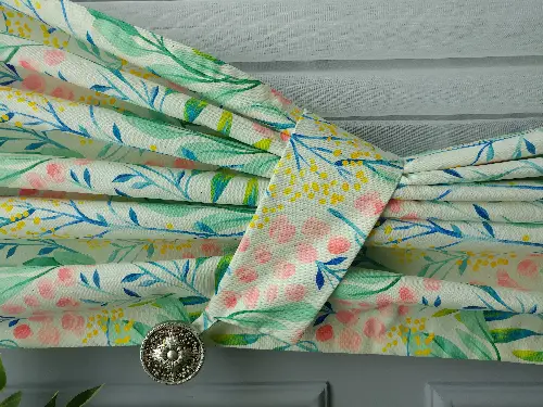 Mutfak Fon Perde- Yeşil