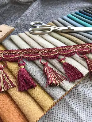 Trend Saçak Serisi El Bağlama -208- Bordo-roze Gold