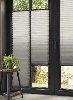 Plise Perde Beyaz - Cam Balkon Perdesi