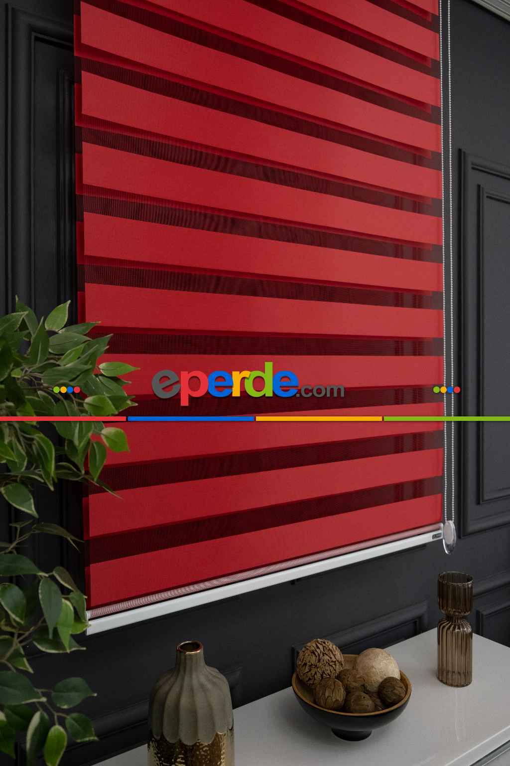 Yüksek Kalite Alüminyum Malzeme, Kırmızı Renk Zebra