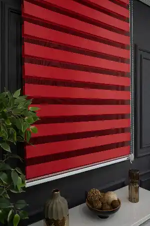 Yüksek Kalite Alüminyum Malzeme, Kırmızı Renk Zebra