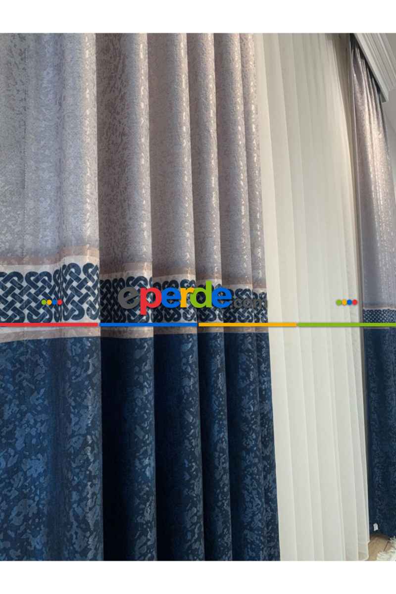 Brillant Perde Livabonarperde Yeni Tasarım Desen Renkl Fon Perde Yan Perde Kanat Perde