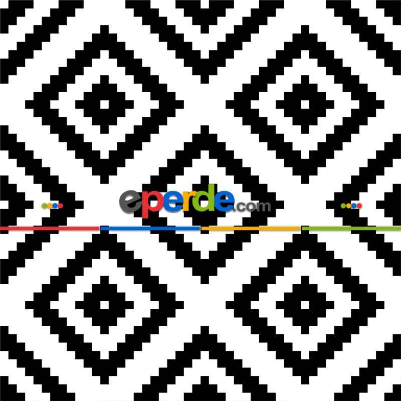 Karo Desenli Fon Perde Evm561 Kumaşı Kalındır Duck Bezi Değildir- Siyah-Beyaz