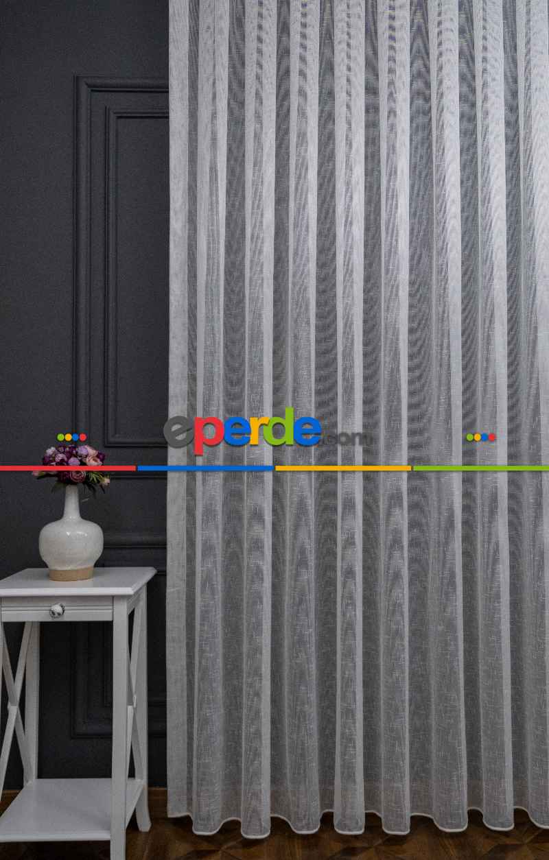 Brillant Keten Tül Perde Yeni Sezon Tül