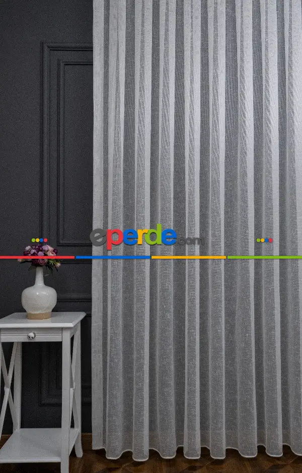 Brillant Keten Tül Perde Yeni Sezon Tül