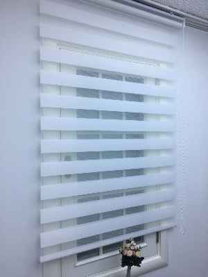 Düz Zebra Perde - Beyaz 427-13- Beyaz