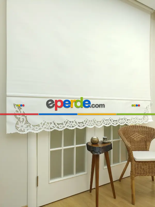 Nakış İşlemeli Stor Perde 33 Farklı Renk Seçeneği- Gri-füme-antrasit-beyaz-krem-ekru-çok Renkli