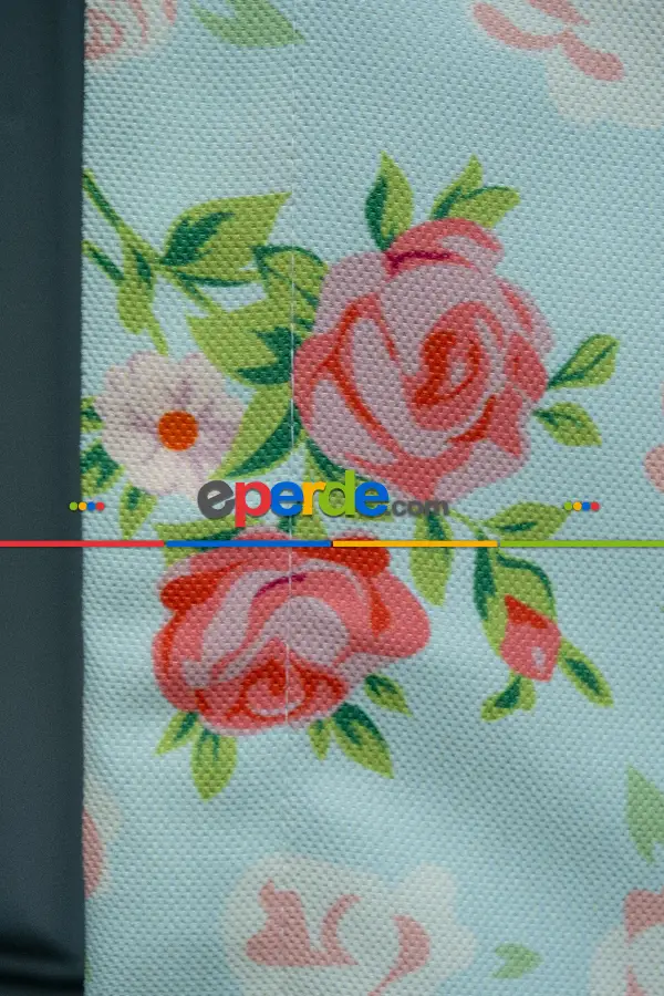 Mutfak Fon Perde- Beyaz