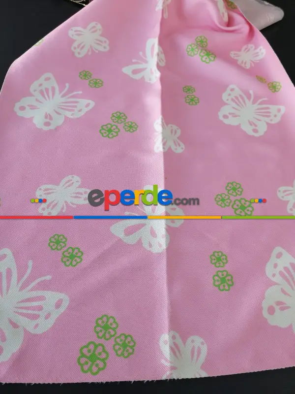 Milano Çocuk Odası Kelebek Pano Fon - Pembe 50cm X 1cm 