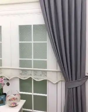 Gri Renk Düz Fon Perde- Gri-füme-antrasit