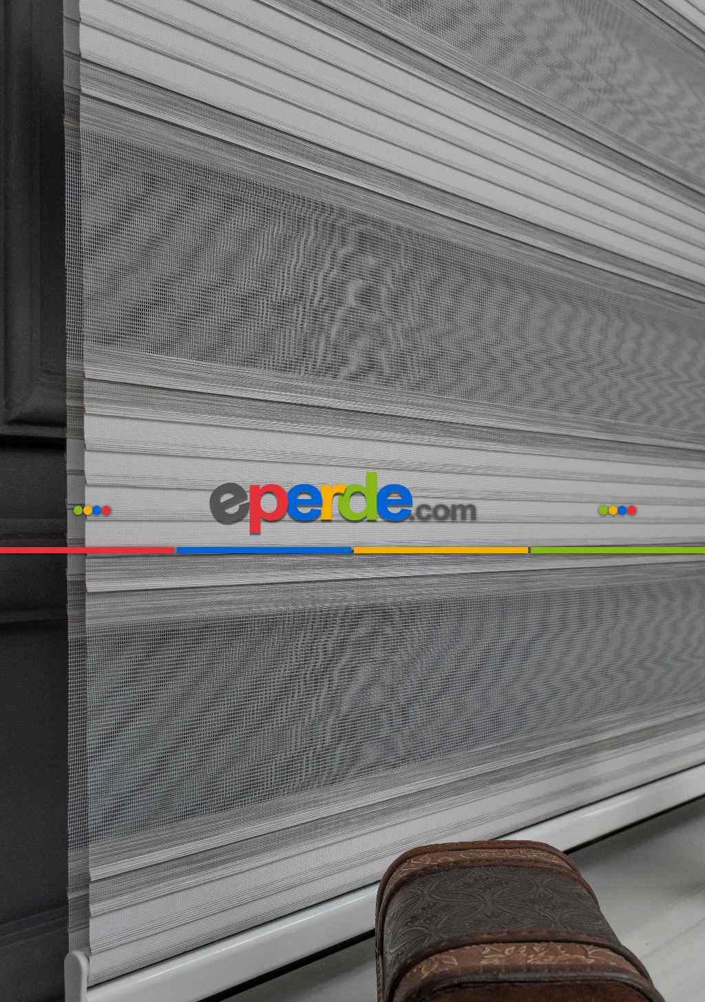 Zebra Perde - Yarım Plise - Degrade Renk Geçişli Zebra Perde