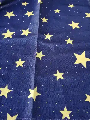 Milano Çocuk Odası Yıldız Pano Fon - Mavi 50cm X 1cm 
