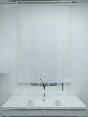 Yıkanabilir Pvc Simli Lüx Stor Perde - Beyaz 1. Kalite- Beyaz