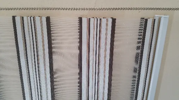 Yatak Odası - Kahve Çizgili Zebra Perde- Krem-kahve Koyu-sütlü Kahve- Çok Renkli 3