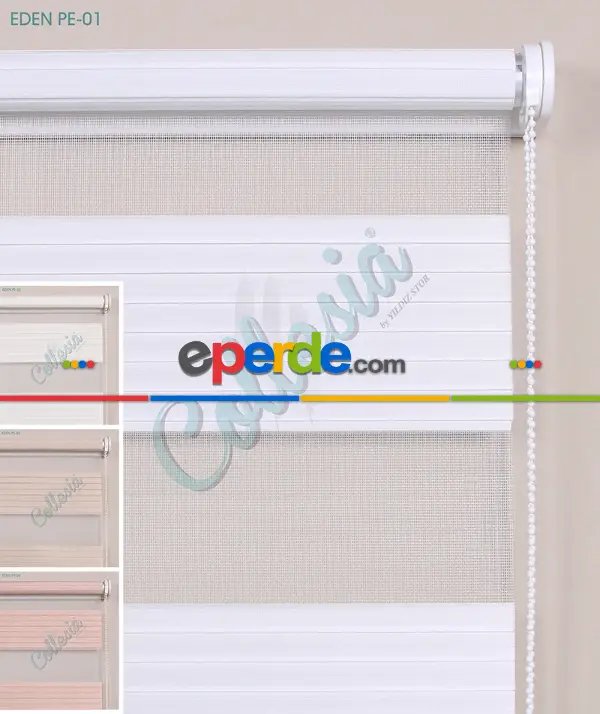 Karartma Zebra Perde Işık Geçirmez Blackout-kum Beji