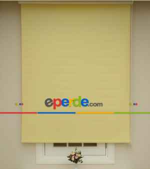 Koyu Krem Mat Stor Perde- Krem-krem Koyu