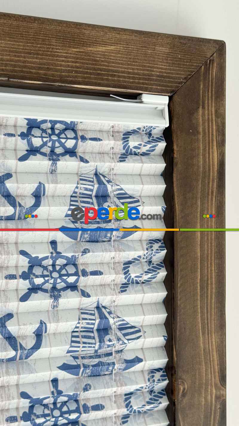 Premium 17 Farklı Desen Plise Perde Cam Balkon Perdesi