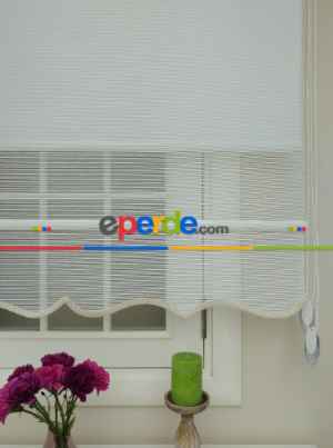 Yeni Sezon Çiftli Sistem Hasır Desen Ekru- Ekru