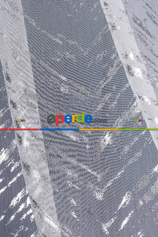 Salon - Siyah Yüksek Kalite Armür Dokuma Ttm Zemin Kaplamalı Tül Perde